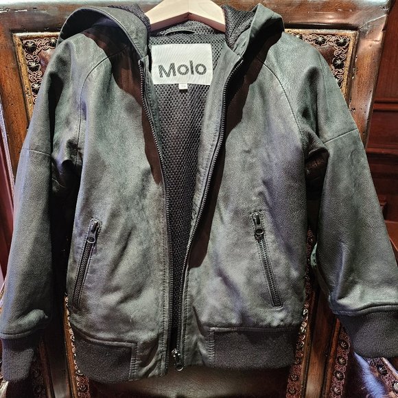 Molo - Leather Jacket - Picture 3 of 5